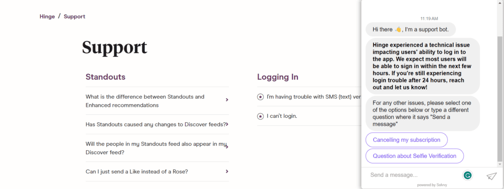How To Fix "Too Many Verification Requests Please Wait A Moment" On Hinge 2 Hinge Support