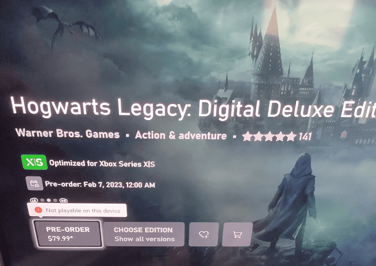 How to Fix Hogwarts Legacy Not Playable On This Device 1 Hogwarts Legacy Not Playable On This Device
