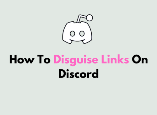 How To Disguise Links On Discord