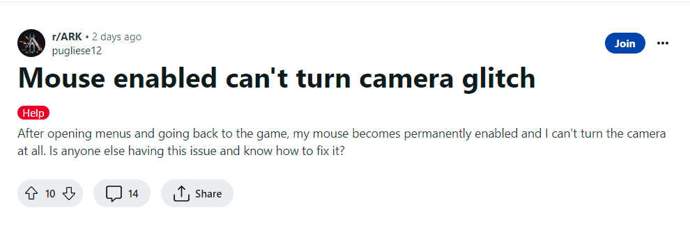 How To Fix ARK Survival Ascended In game Camera Locking Bug