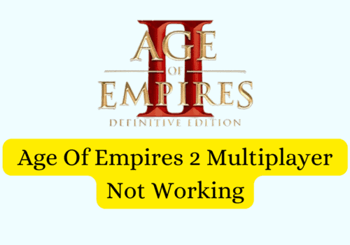 How To Fix Age Of Empires 2 Multiplayer Not Working