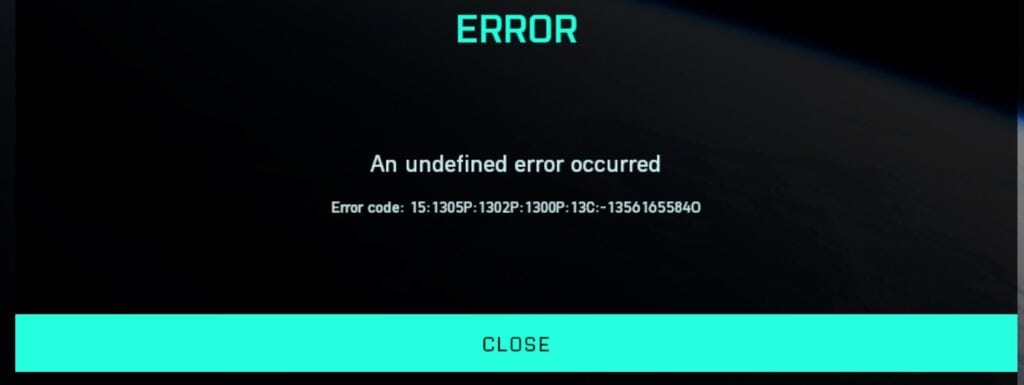 How To Fix An Undefined Error Occurred On Battlefield 2042 2 How To Fix An Undefined Error Occurred On Battlefield 2042