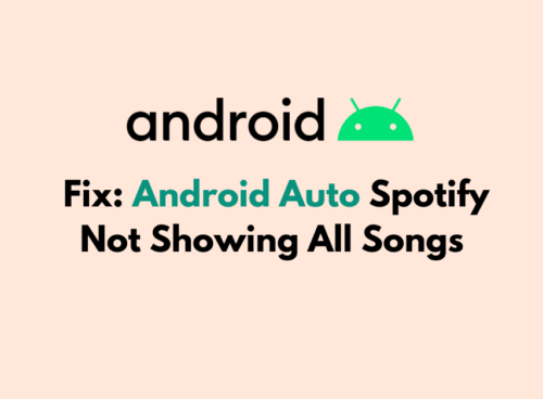 How To Fix Android Auto Spotify Not Showing All Songs 1