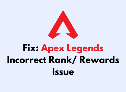 How To Fix Apex Legends Incorrect Rank Rewards Issue