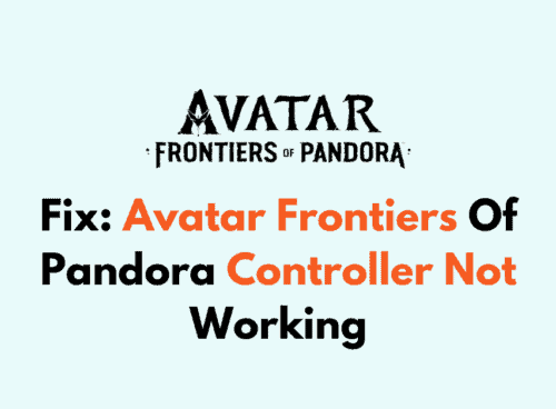 How To Fix Avatar Frontiers Of Pandora Controller Not Working