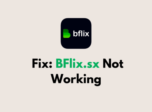 How To Fix BFlix.sx Not Working