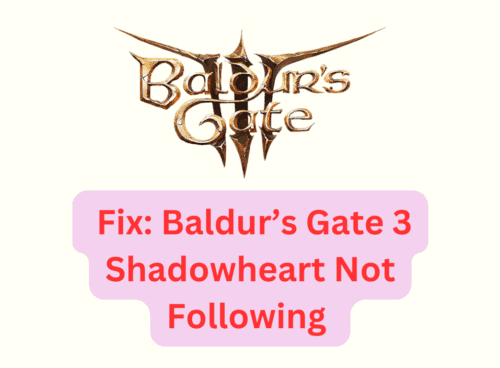 How To Fix Baldur’s Gate 3 Shadowheart Not Following