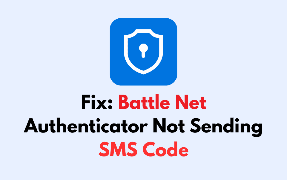 How To Fix Battle Net Authenticator Not Sending SMS Code 1