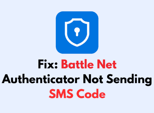 How To Fix Battle Net Authenticator Not Sending SMS Code 1