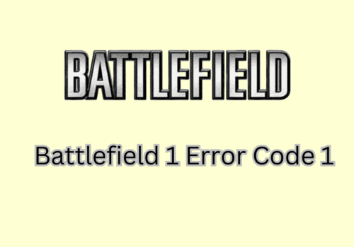 How To Fix Battlefield 1 Error Code 1