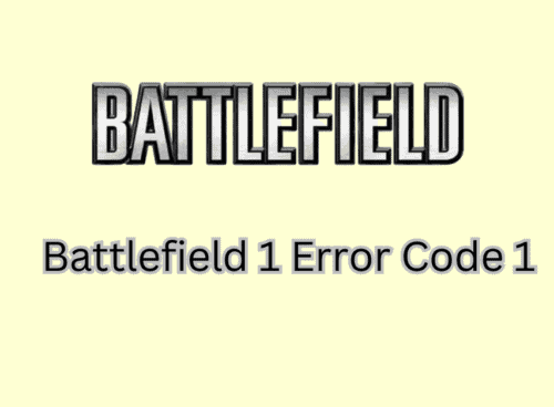 How To Fix Battlefield 1 Error Code 1