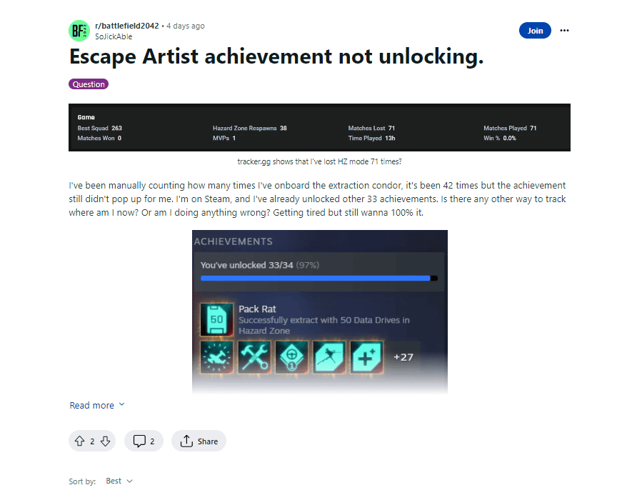 How To Fix Battlefield 2042 Achievements Not Unlocking OR Working 2 How To Fix Battlefield 2042 Achievements Not Unlocking OR Working