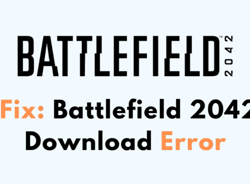 How To Fix Battlefield 2042 Download Error