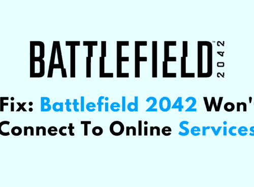 How To Fix Battlefield 2042 Wont Connect To Online Services 1