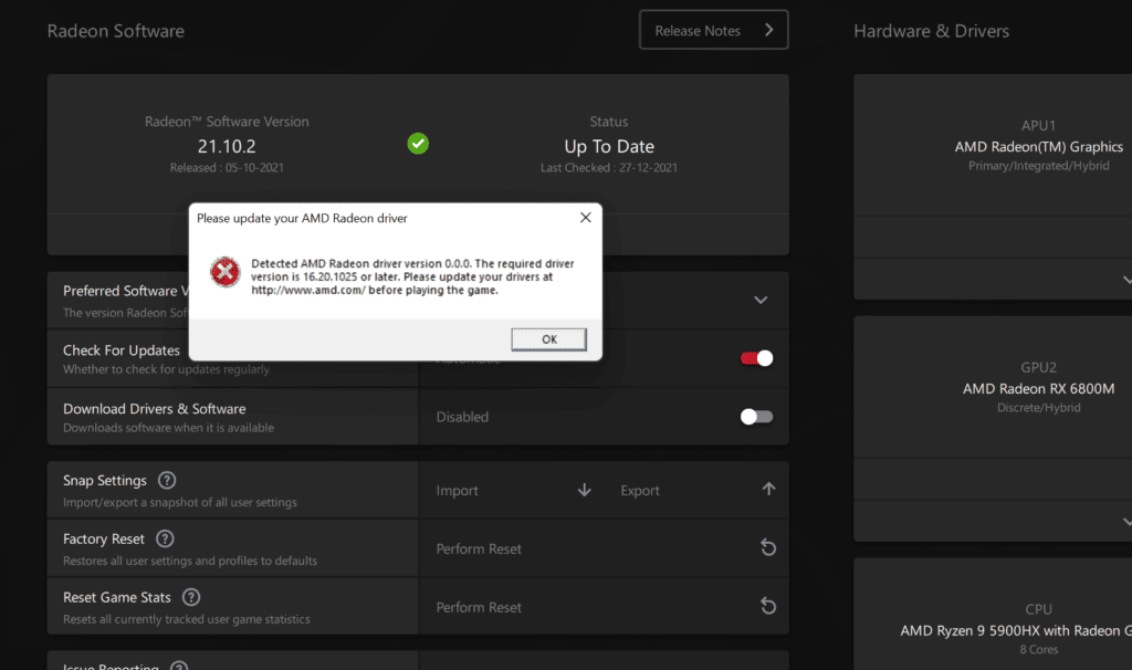 How To Fix Battlefield V AMD Radeon Driver Error 2 How To Fix Battlefield V AMD Radeon Driver Error