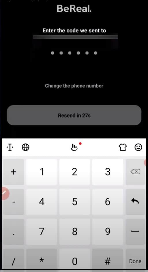 How To Fix BeReal Won't Let Me Log in 6 How To Fix BeReal Wont Let Me Log in verification code