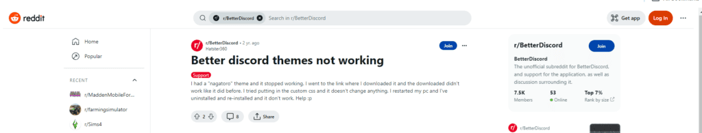 How To Fix Better Discord Themes Not Working 1