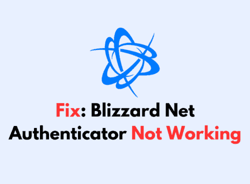 How To Fix Blizzard Net Authenticator Not Working
