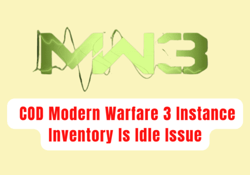 How To Fix COD Modern Warfare 3 Instance Inventory Is Idle Issue