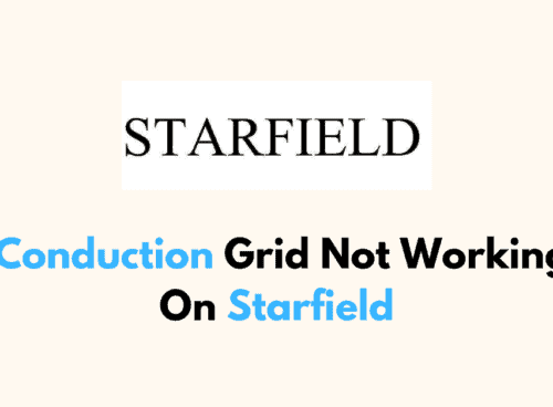 How To Fix Conduction Grid Not Working On Starfield