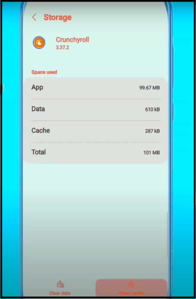 How To Fix Crunchyroll Error Code p-dash-27 4 How To Fix Crunchyroll Error Code p dash 27 Clear app cache