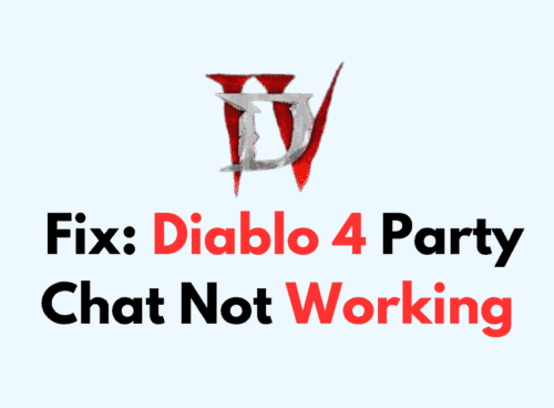 How To Fix Diablo 4 Party Chat Not Working 1