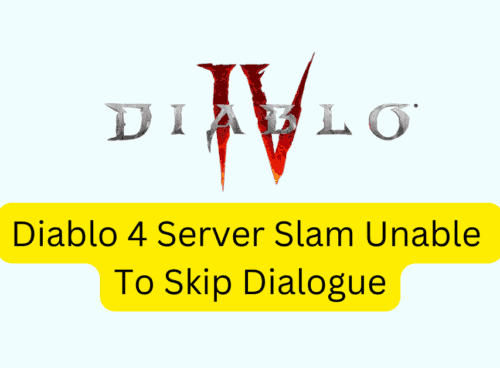 How To Fix Diablo 4 Server Slam Unable To Skip Dialogue 1
