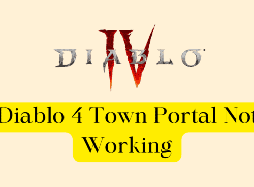 How To Fix Diablo 4 Town Portal Not Working 1