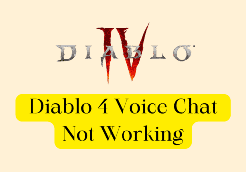 How To Fix Diablo 4 Voice Chat Not Working