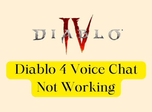 How To Fix Diablo 4 Voice Chat Not Working