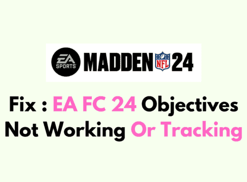 How To Fix EA FC 24 Objectives Not Working Or Tracking 1