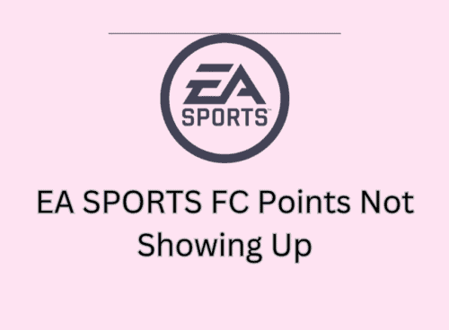 How To Fix EA SPORTS FC Points Not Showing Up