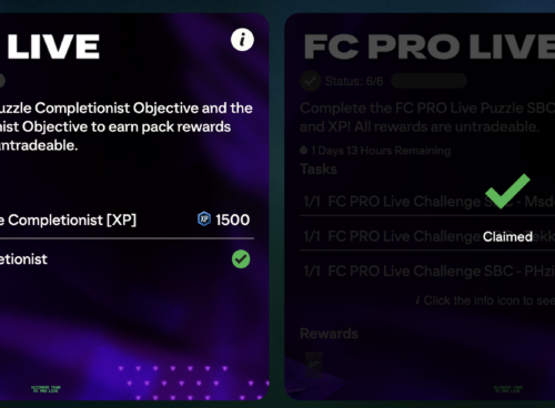 How To Fix EA Sports FC 24 FC PRO Objective Completionist Rewards Not Showing