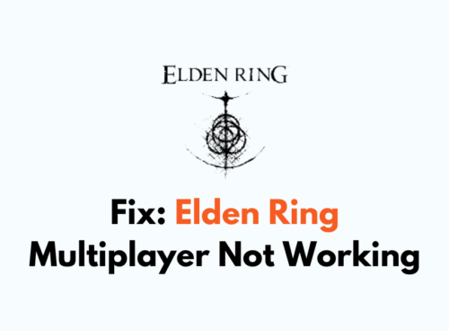 How To Fix Elden Ring Multiplayer Not Working