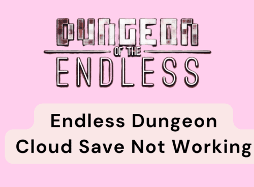 How To Fix Endless Dungeon Cloud Save Not Working