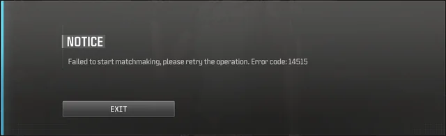 How To Fix “Error Code 14515 Failed To Start Matchmaking” On Modern Warfare 3 (MW3) 2 How To Fix Error Code 14515 Failed To Start Matchmaking On Modern Warfare 3 MW3