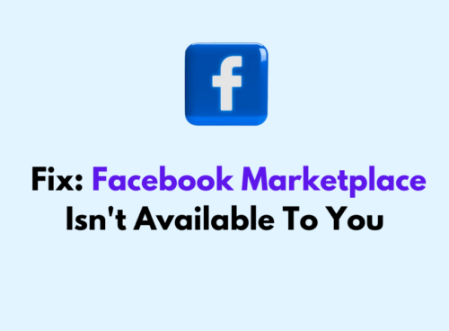 How To Fix Facebook Marketplace Isnt Available To You 1