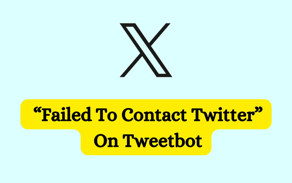 How To Fix Failed To Contact Twitter On Tweetbot