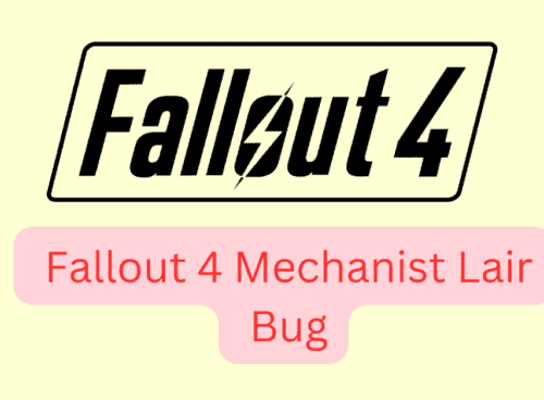 How To Fix Fallout 4 Mechanist Lair Bug 1