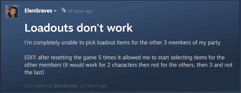 How To Fix For The King 2 Unable To Pick Loadout Items Bug 2 How To Fix For The King 2 Unable To Pick Loadout Items Bug