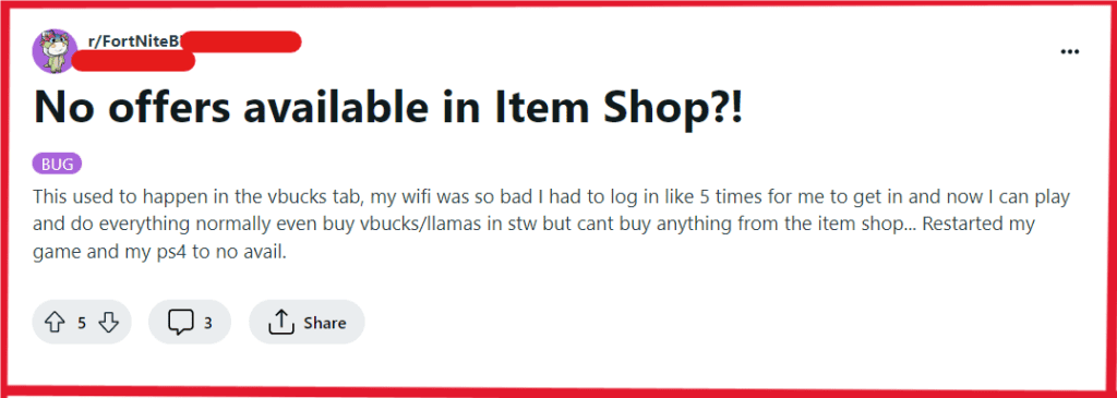 How To Fix Fortnite Item Shop No Offers Available 2 How To Fix Fortnite Item Shop No Offers Available
