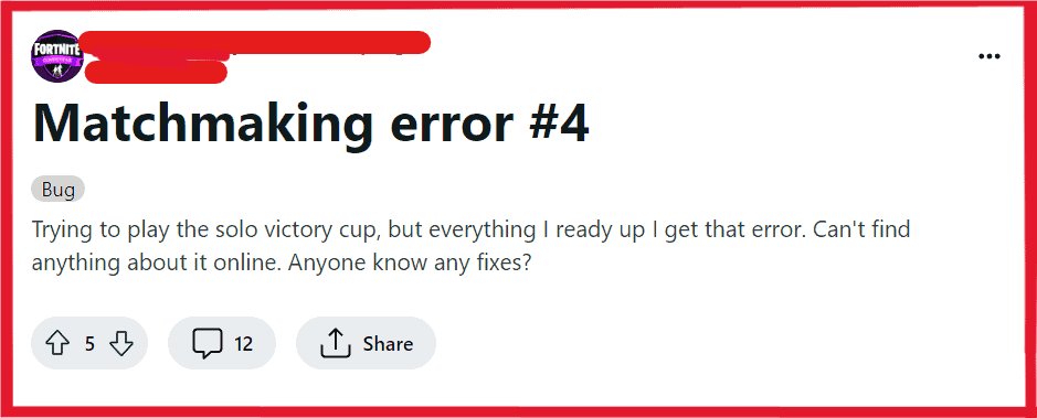 How To Fix Fortnite Matchmaking Error #4 2 How To Fix Fortnite Matchmaking Error 4