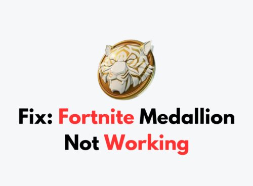 How To Fix Fortnite Medallion Not Working