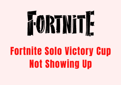 How To Fix Fortnite Solo Victory Cup Not Showing Up 20231115 112856 0000