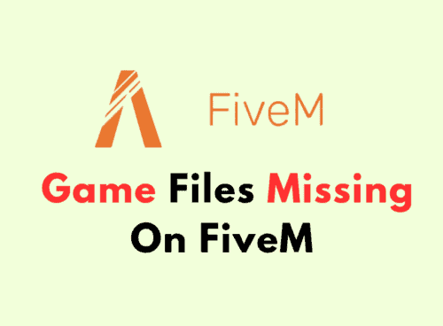 How To Fix Game Files Missing On FiveM