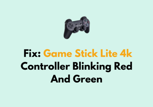 How To Fix Game Stick Lite 4k Controller Blinking Red And Green