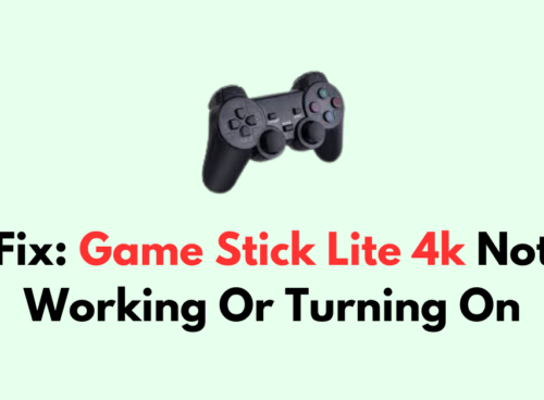 How To Fix Game Stick Lite 4k Not Working Or Turning On
