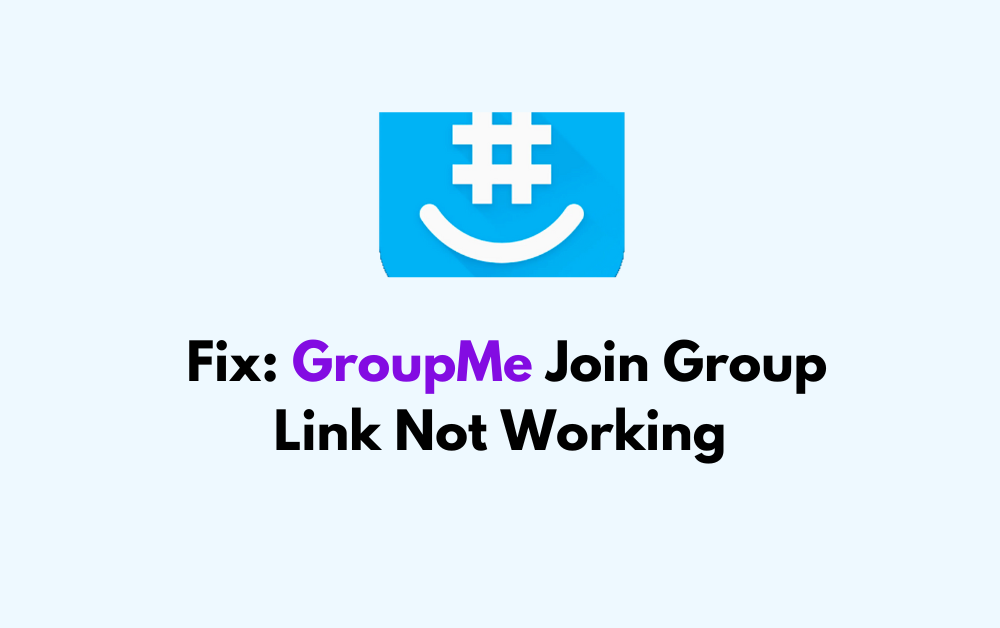 How To Fix GroupMe Join Group Link Not Working 1
