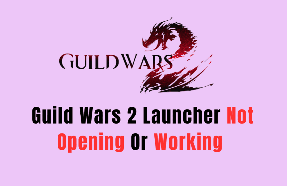 How To Fix Guild Wars 2 Launcher Not Opening Or Working