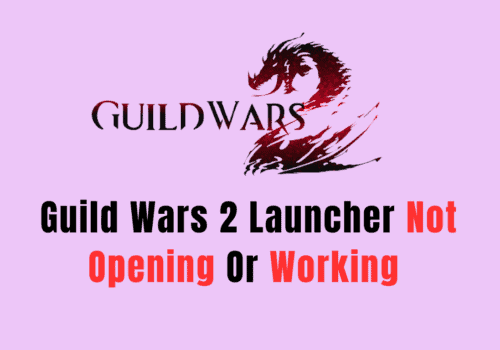 How To Fix Guild Wars 2 Launcher Not Opening Or Working